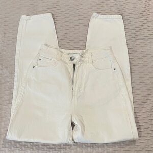 Zara Women's White Jeans